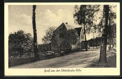 AK Schönerlinde, Gasthaus Schönerlinder Höhe