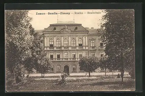 AK Semlin, Park vor der Realschule