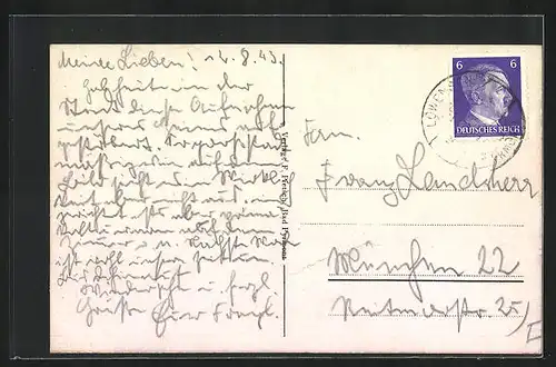 AK Löwensen b. Pyrmont, Erholungsheim Hohestolle