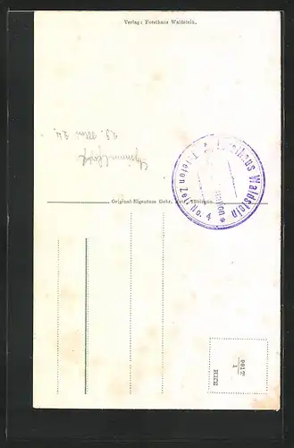 AK Zell, Aufstieg zum Waldstein