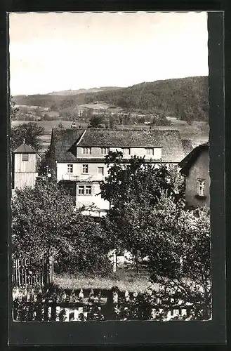 AK Pechgraben b. Bayreuth, Gasthof Frankenwald