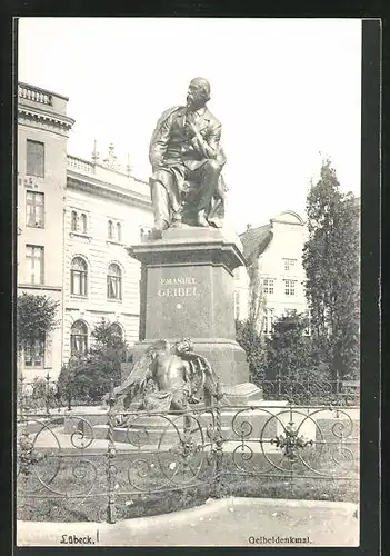 AK Lübeck, Geibeldenkmal