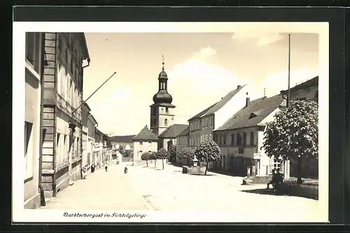 AK Marktschorgast, Hauptstrasse, Kirche