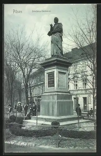 AK Pilsen, Smetana-Denkmal