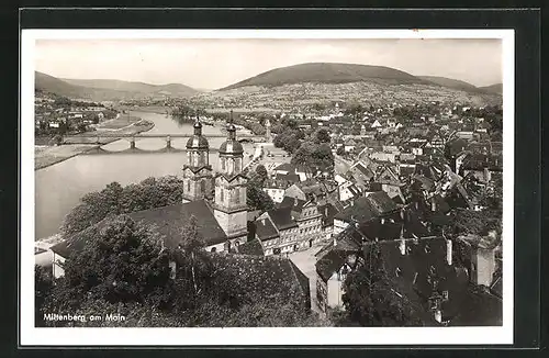 AK Miltenberg /Main, Kirche gegen Brücke