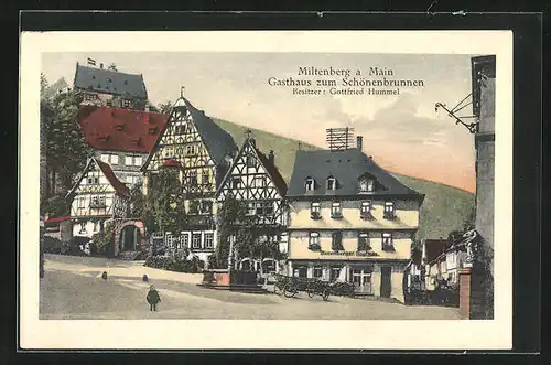 AK Miltenberg /Main, Gasthaus zum Schönenbrunnen