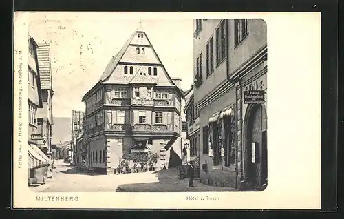 AK Miltenberg /Main, Hotel z. Riesen