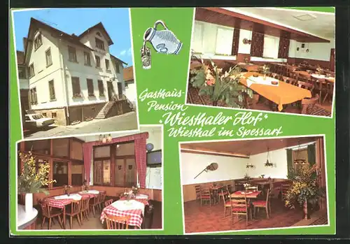 AK Wiesthal /Spessart, Gasthaus-Pension Wiesthaler Hof