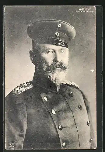 AK Wilhelm II., König von Württemberg