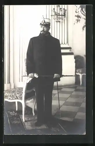 AK Prinz Ludwig Ferdinand von Bayern in seiner Uniform als Ehreninspektor d. Kgl. spanisch. Militär-Sanitätskorps