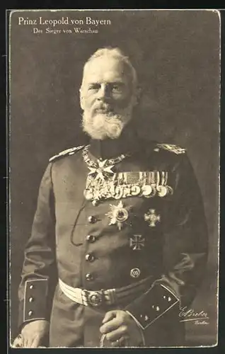 AK Prinz Leopold von Bayern, Der Sieger von Warschau