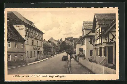 AK Mitwitz, Gasthof an der Würtzburg-Strasse