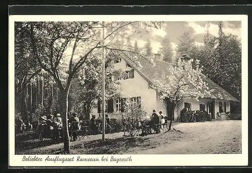 AK Kamerun bei Bayreuth, Gasthof Kamerun