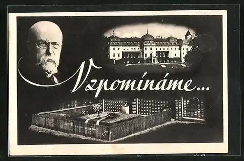 AK Lány, Präsident Masaryk (TGM), Schloss und Grab