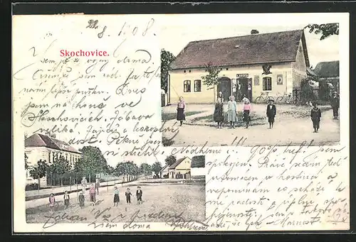 AK Skochovice, Handlung v. Kryspin, Strassenpartie