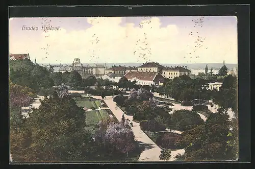 AK Königgrätz / Hradec Kralove, Panorama