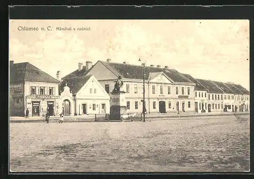 AK Chlumec n. C., Namesti s radnici