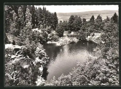 AK Marktschorgast /Fichtelgebirge, Goldbergsee
