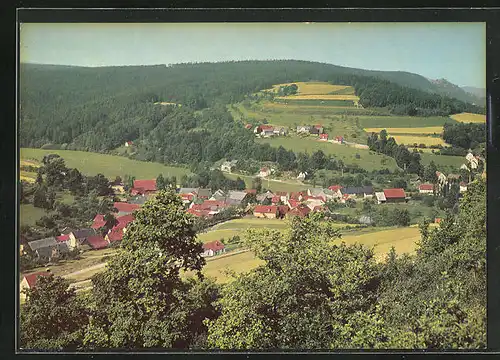 AK Fölschnitz, Teilansicht mit Plassenburg