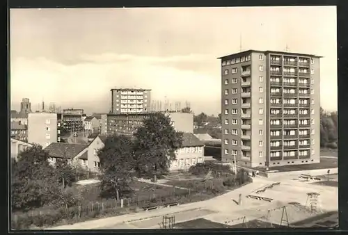 AK Dessau, Hochhäuser am Roten Stern