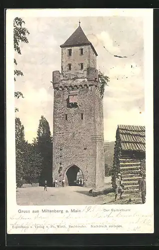 AK Miltenberg a. Main, Der Spitzelturm