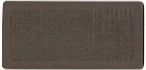 Stereo-Fotografie Underwood & Underwood, New York, Ansicht Yellowstone Park, Geysir Riverside