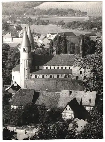 12 Fotografien Ansicht Quedlinburg / Harz, Herausgeber PGH Film & Bild Berlin, Foto Zerback, Leben im Sozialismus-DDR