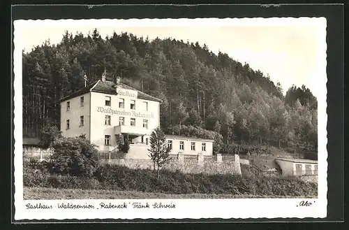 AK Wiesenttal /Fränk. Schweiz, Gasthaus Waldpension Rabeneck