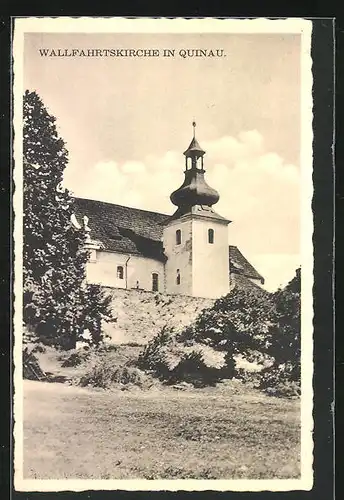 AK Quinau, Ansicht der Wallfahrtskirche