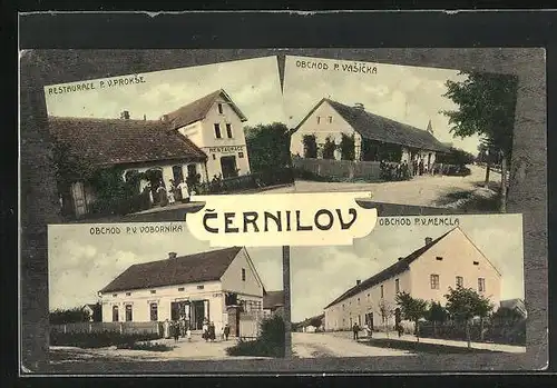 AK Cernilov, Restaurace P. V. Prokse, Obchod O. V. Vobornika