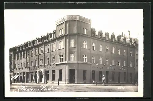 AK Königgrätz / Hradec Kralove, Grand-Hotel Urban