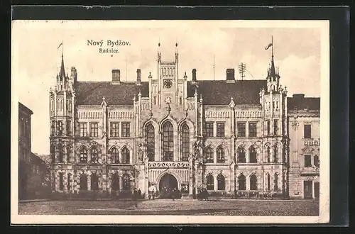 AK Nový Bydzov, Rathaus Haupteingang