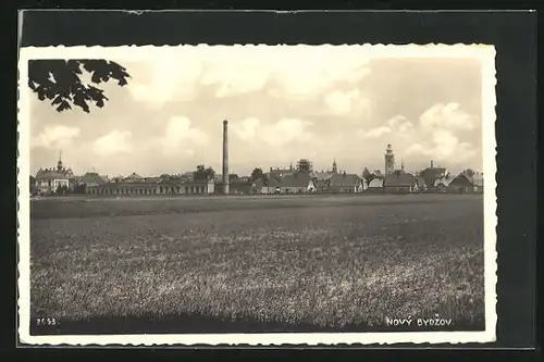 AK Nový Bydzov, Stadt von ausserhalb gesehen