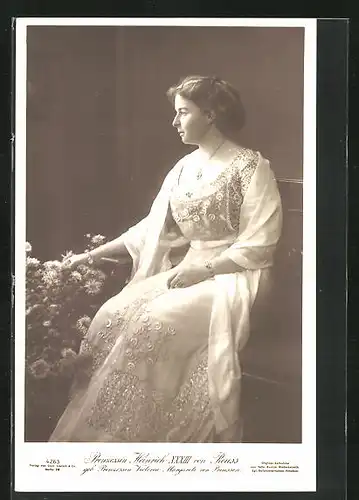 AK Prinzessin Heinrich XXXIII. von Reuss