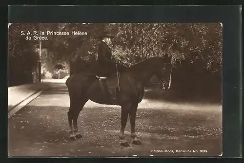 AK S. A. R. la Princesse Helène de Grèce