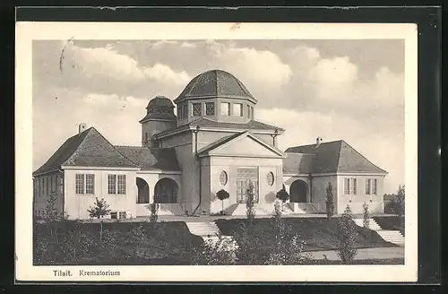 AK Tilsit, Krematorium, Neubau