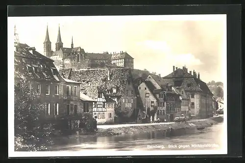 AK Bamberg, Blick gegen Michaelskirche