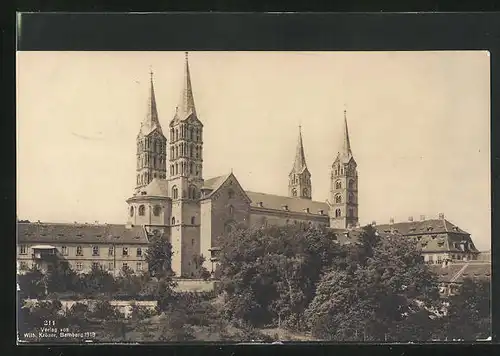 AK Bamberg, Dom-Westansicht