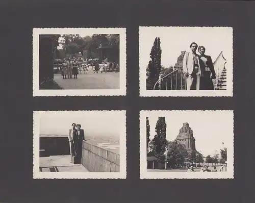 Fotoalbum KVP - NVA / DDR Alltag, Ansicht Leipzig, 1940-1974