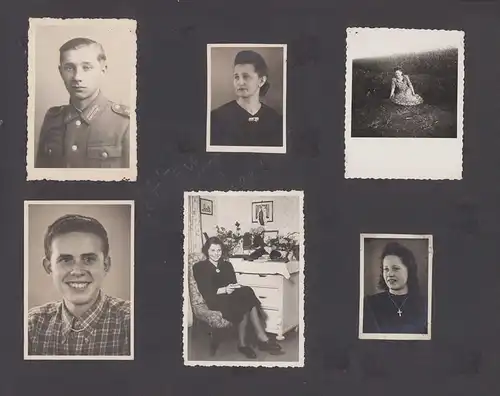 Fotoalbum KVP - NVA / DDR Alltag, Ansicht Leipzig, 1940-1974