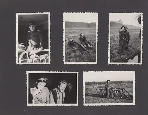 Fotoalbum KVP - NVA / DDR Alltag, Ansicht Leipzig, 1940-1974