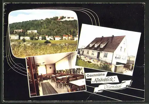 AK Dürrnhof / Bad Neustadt, Gasthaus Rhönblick