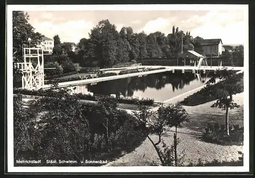 AK Mellrichstadt, Städt. Schwimm- und Sonnenbad