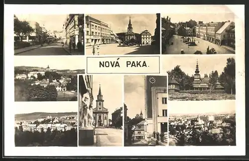 AK Nová Paka, Eindrücke der Stadt