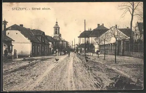 AK Stezery, Stred obce, Kostel