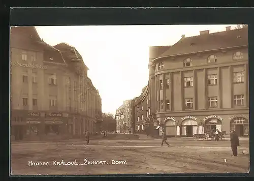 AK Königgrätz / Hradec Kralove, Zivnost Domy