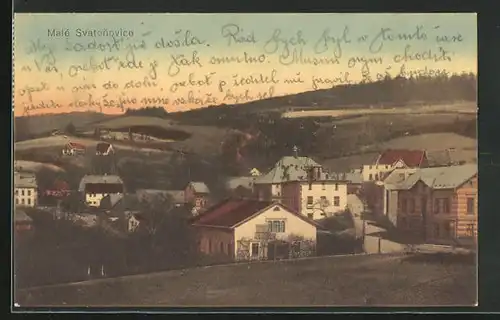AK Male Svatonovice, Panorama