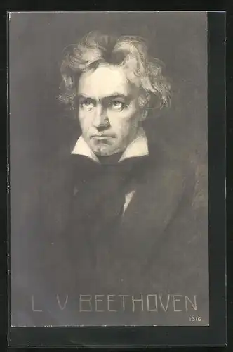 AK Ludwig van Beethoven im Portrait, Komponist