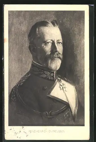 AK Prinz Heinrich von Preussen in Uniform
