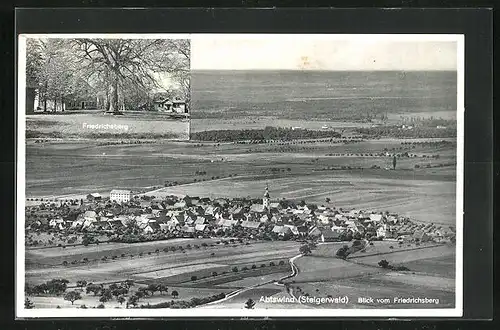 AK Abtswind /Steigerwald, Blick vom Friedrichsberg